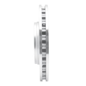 Buick TERRAZA Brake Rotor (1) - Front Left - R1 Concepts - Drilled & Slotted - Silver - `06-`09